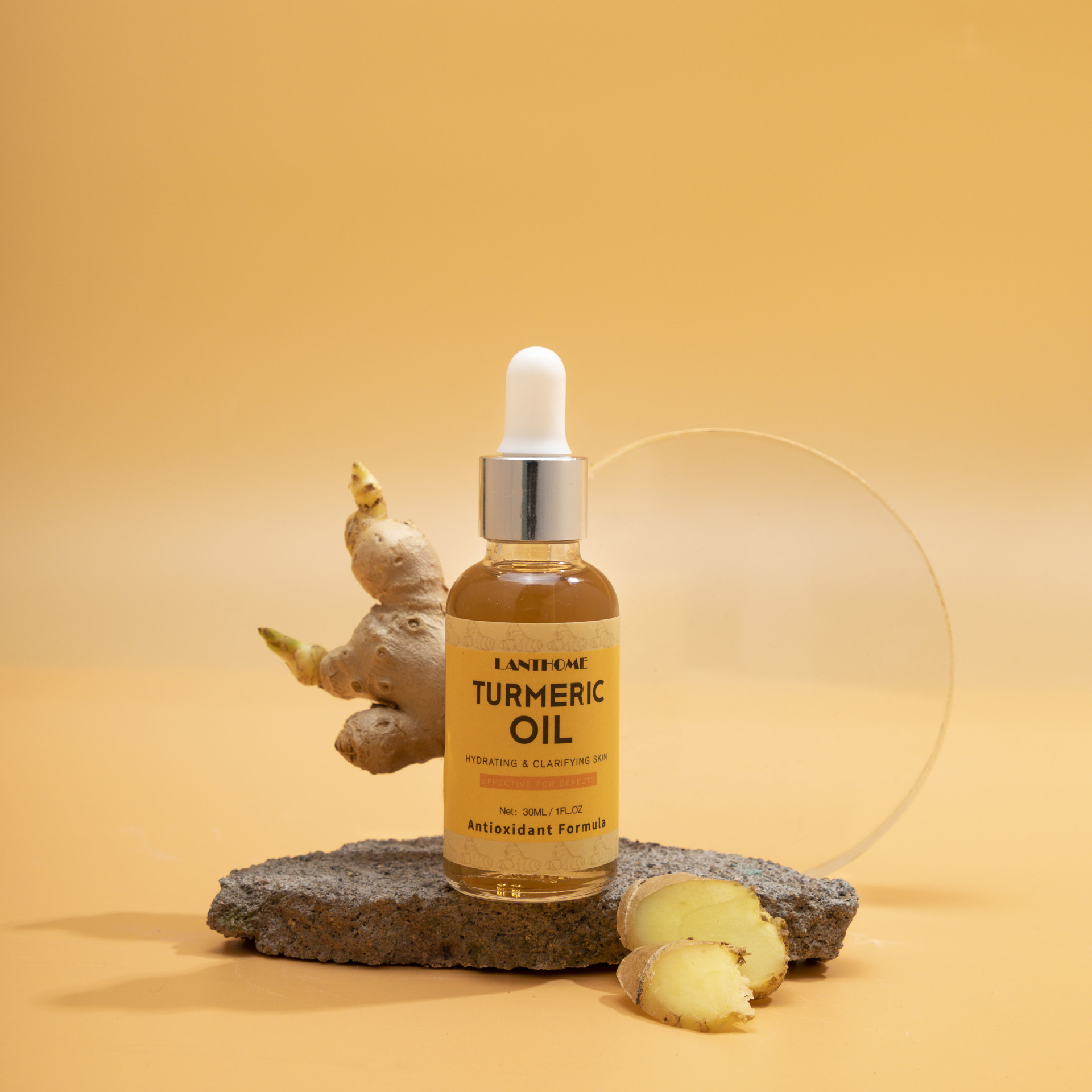 Turmeric Essential Oil Skincare Set Moisturizes And Repairs Skin Brightens And Hydrates To Relieve Dull Skin - Image 5