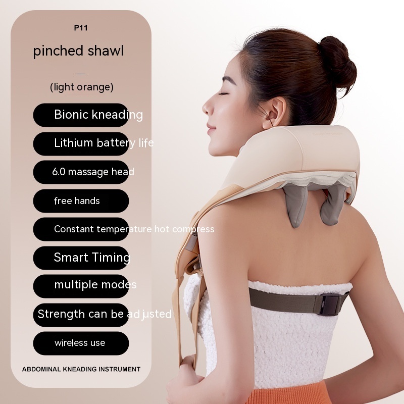 Oblique Muscle Shoulder And Neck Massager Clip Kneading Electric - Image 6